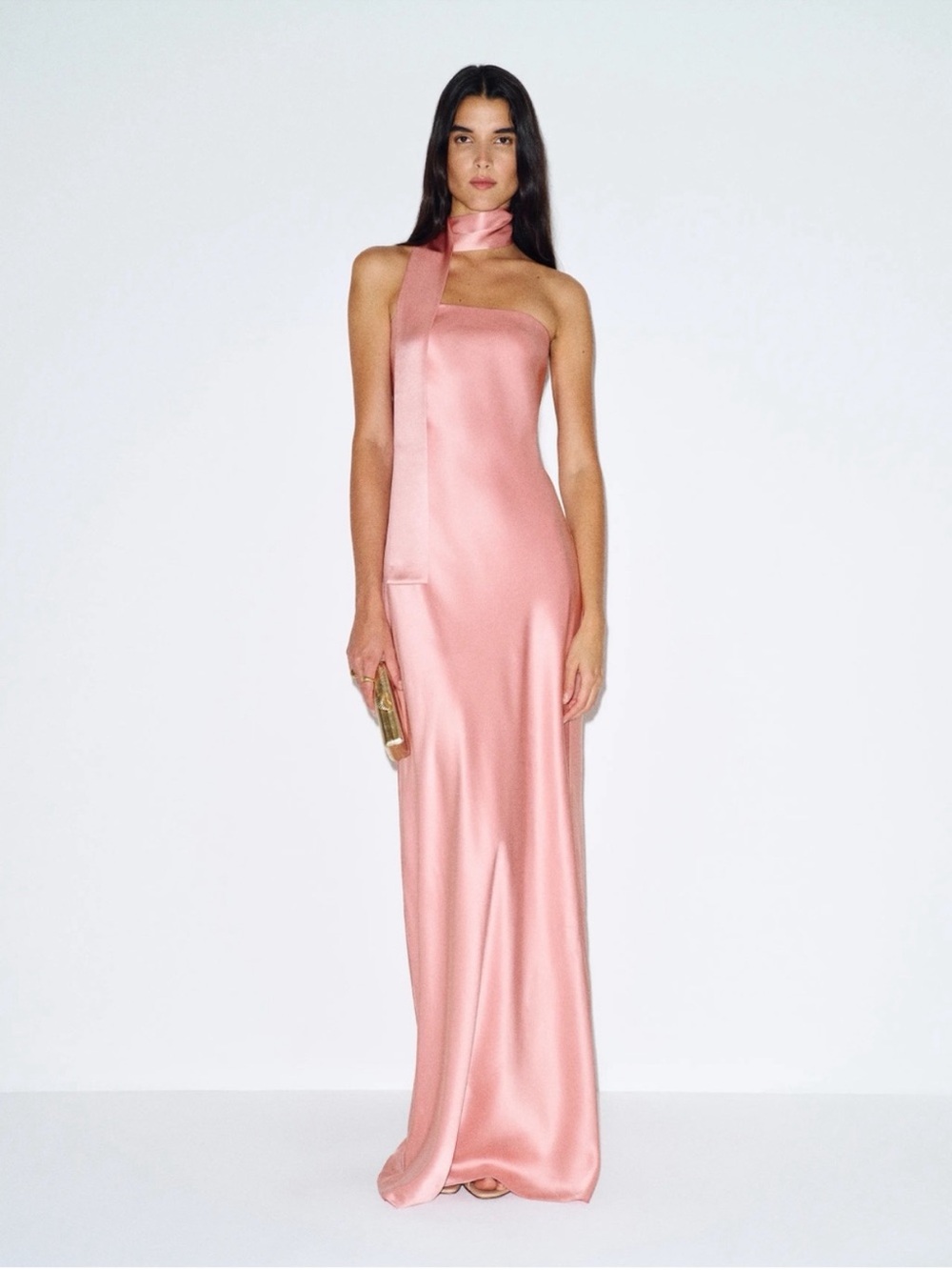 Reformation Oren Dress in Pink